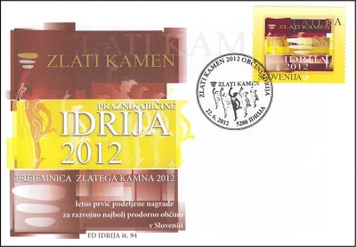 ZLATI KAMEN 2012 OBČINE IDRIJA